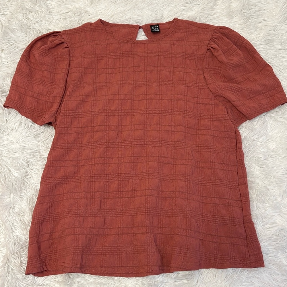 Rose Pink Women’s Blouse Size Large